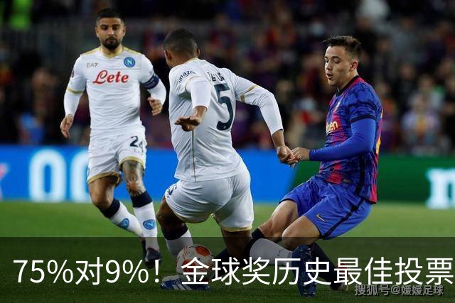 75%对9%！金球奖历史最佳投票，C罗这票数碾压梅西